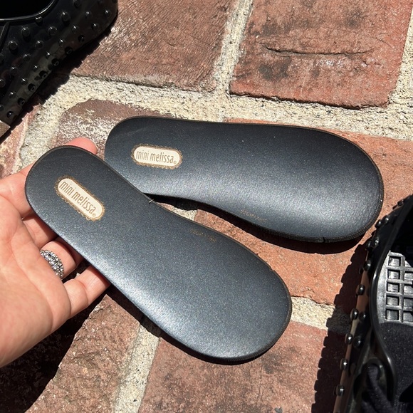 Mini Melissa Unisex Polibolha Black Sneakers.❤️UNISEX❤️ - Picture 11 of 15